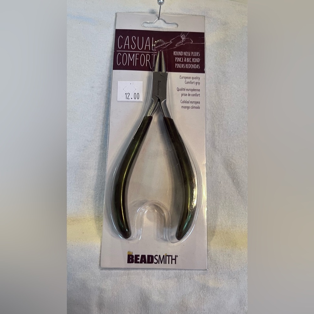 Jewlery Tools Round Nose Pliers with Comfort Grip. NWT